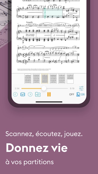 Newzik: Lecteur de Partitions Newzik: Lecteur de Partitions