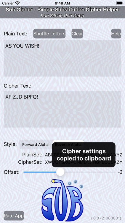 Sub Cipher screenshot-5