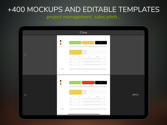 Perfect para presentaciones