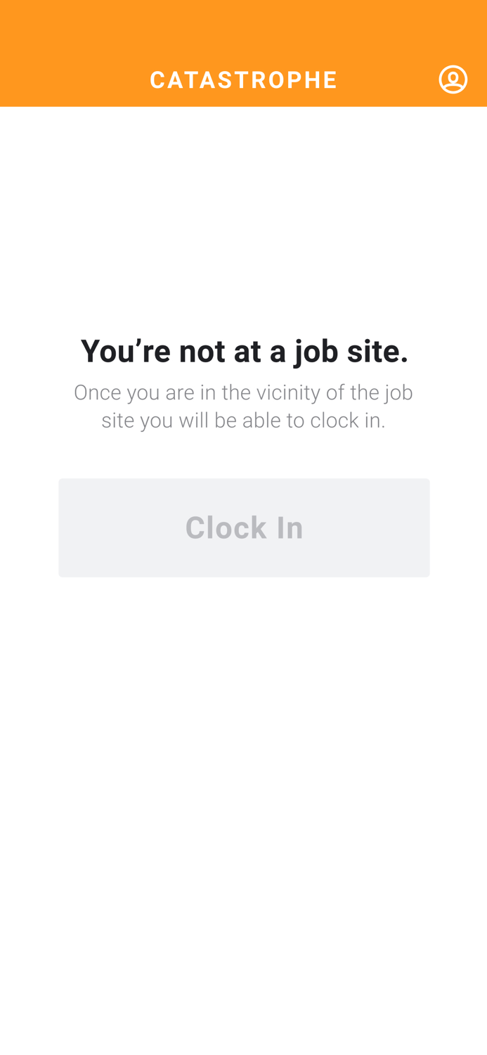 CAT Geofenced Clock In