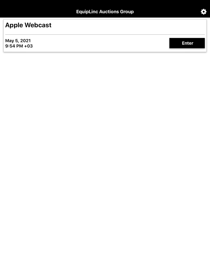 EquipLinc Auctions Live