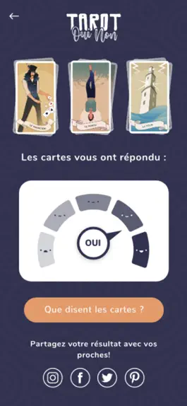 Game screenshot Tarot Oui Non hack