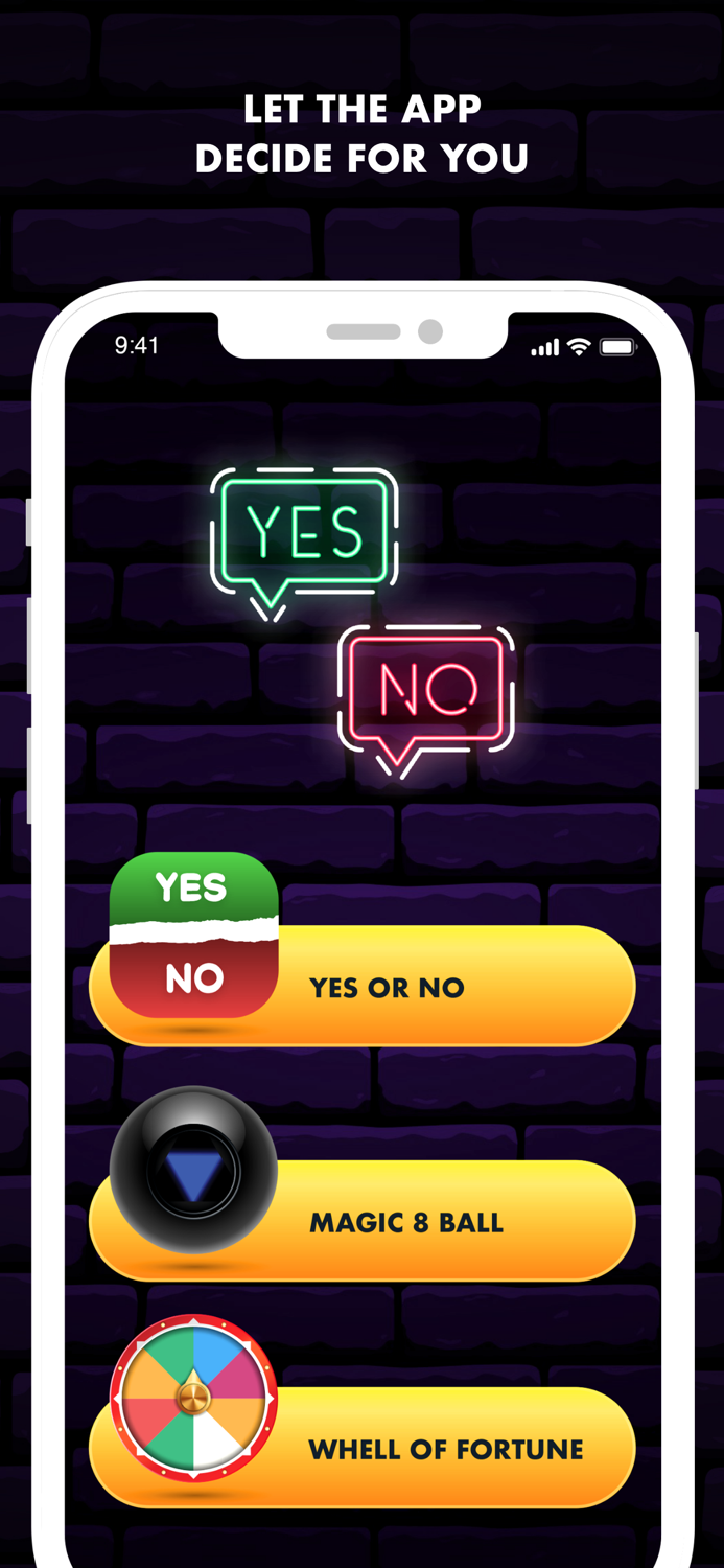 Yes or No - Decision Helper