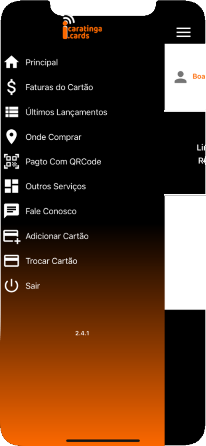 Cartão Caratinga.cards