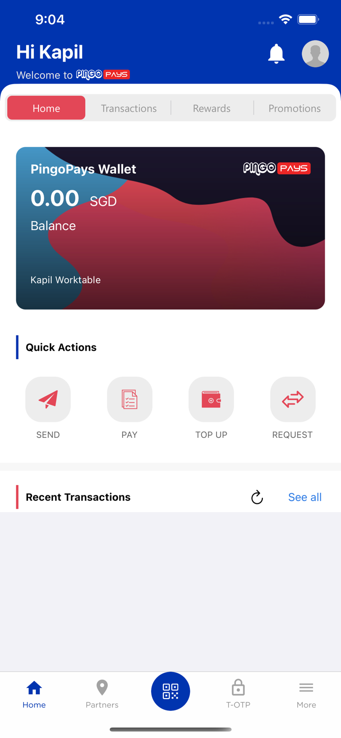 Pingopays Digital Wallet