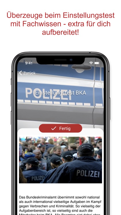 Polizei Karriere/ Eignungstest screenshot-4