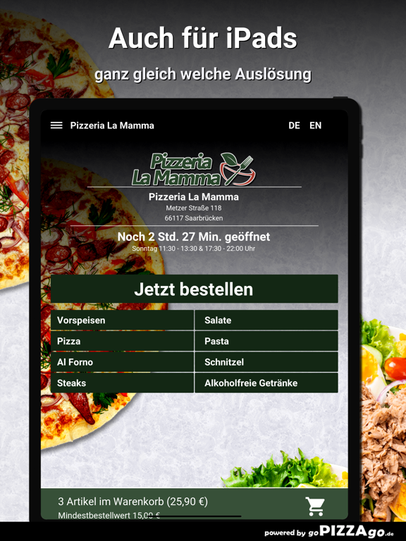 Pizzeria-La Mamma Saarbrücken screenshot 7