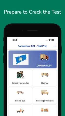 Game screenshot Connecticut CDL Permit Test apk