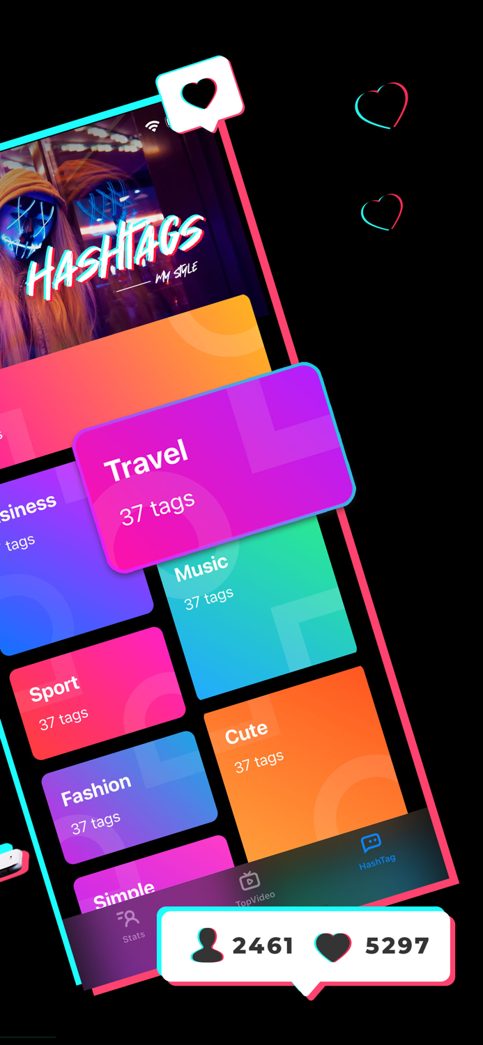 Tik Stats - Likes  Followers