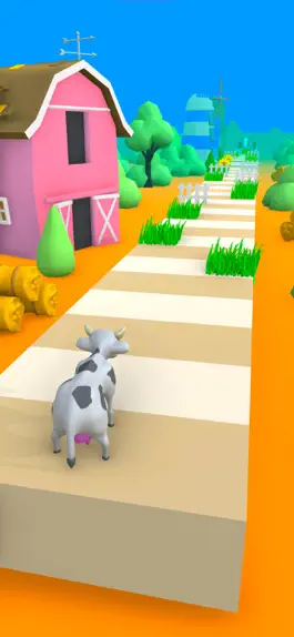 Game screenshot Cow Runner 3D apk