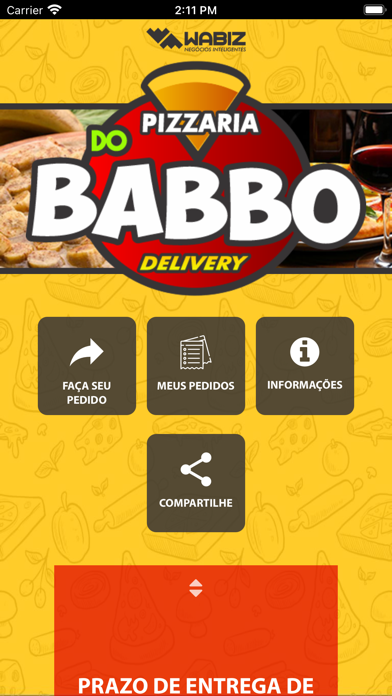 How to cancel & delete Pizzaria do Babbo from iphone & ipad 1