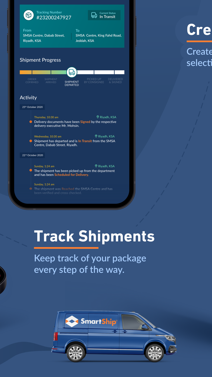 SmartShip - Mobile App