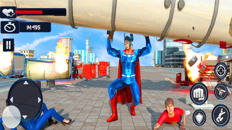 Real Superhero Fighting Arena