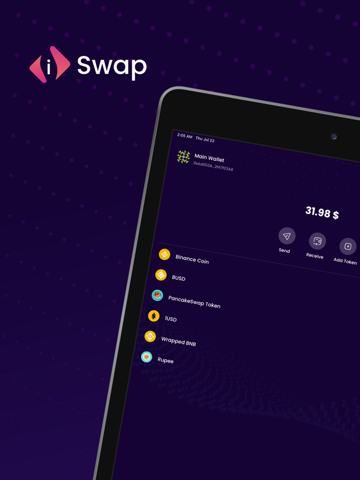 iSwap Crypto  DeFi Wallet