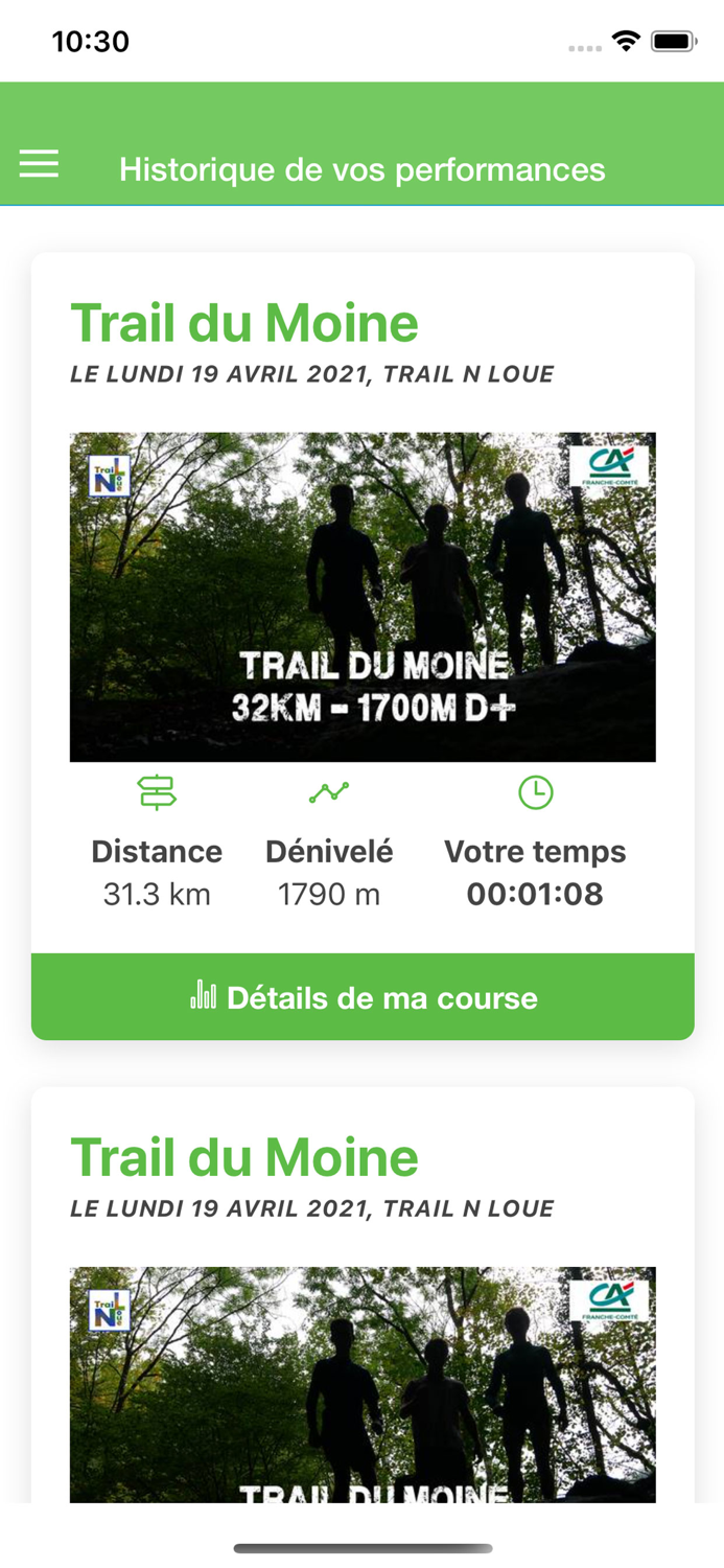 Trail Aventures Chrono