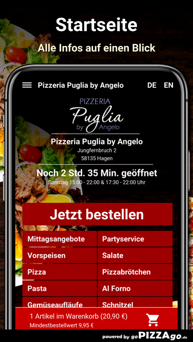 Pizzeria Puglia Hagen screenshot 2
