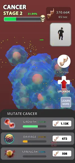 Game screenshot Idle Cancer apk