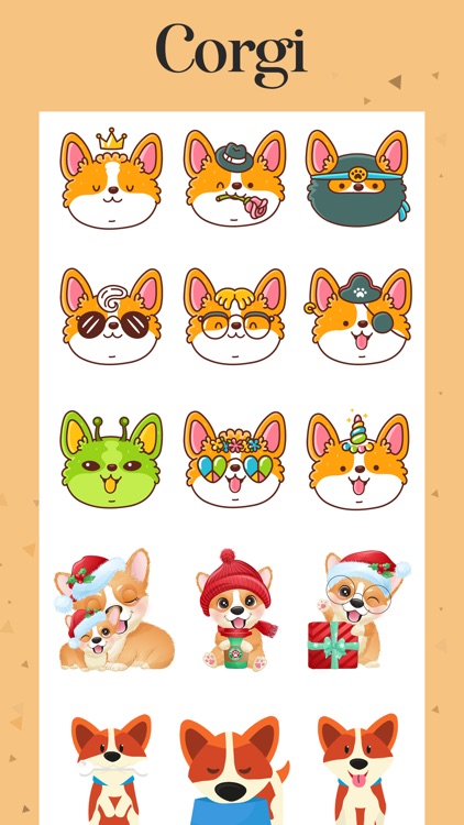 Cute Corgi Dog Stickers!