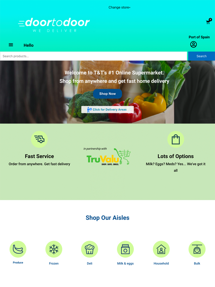 Door to Door Shopping