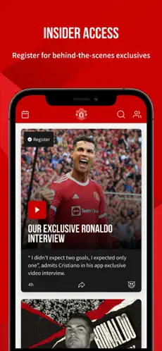 Captura 2 Manchester United Official App iphone