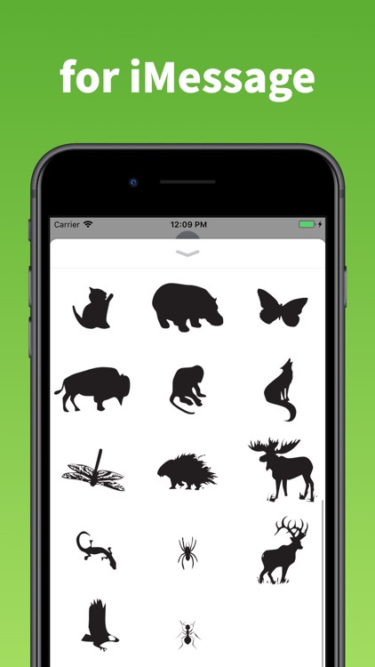 Animals silhouettes stickers