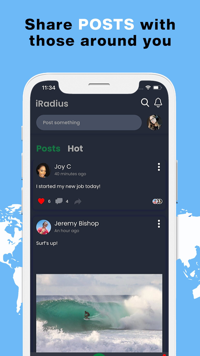 iRadius-Friend Radar,  Nearby