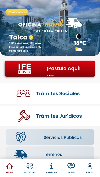 Oficina Móvil App