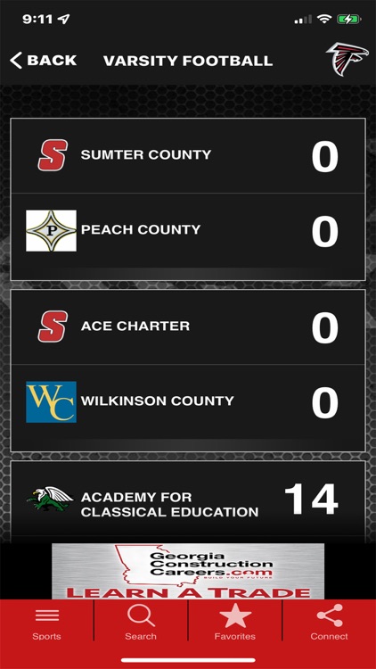 GA HS Scores