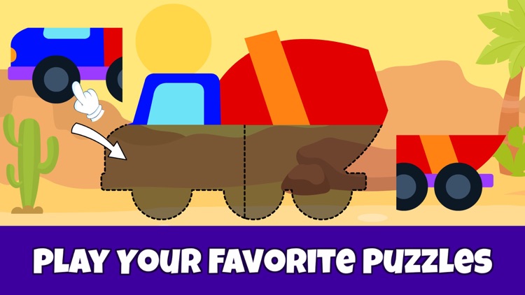 Toddler Puzzle Games for Kids~ screenshot-3