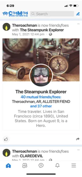 Game screenshot CosMos Social hack