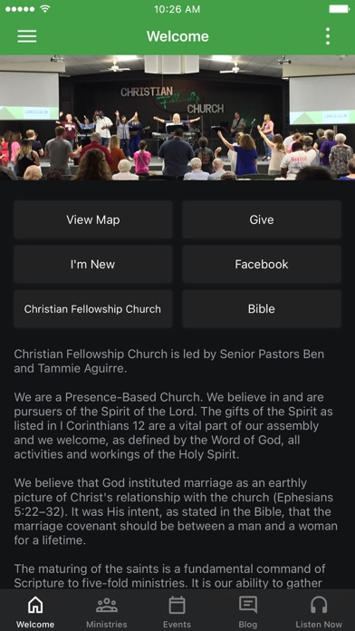 How to cancel & delete Christian Fellowship Church QC from iphone & ipad 1