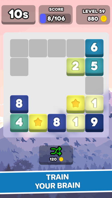 Merge 10 - Brain Puzzle screenshot 3