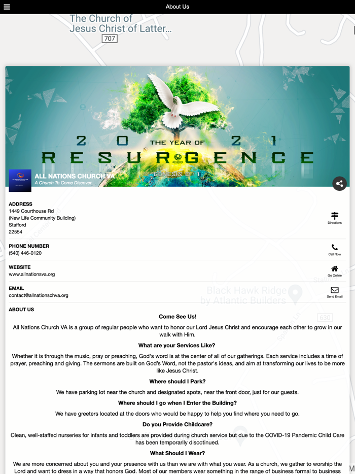 All Nations Church VA