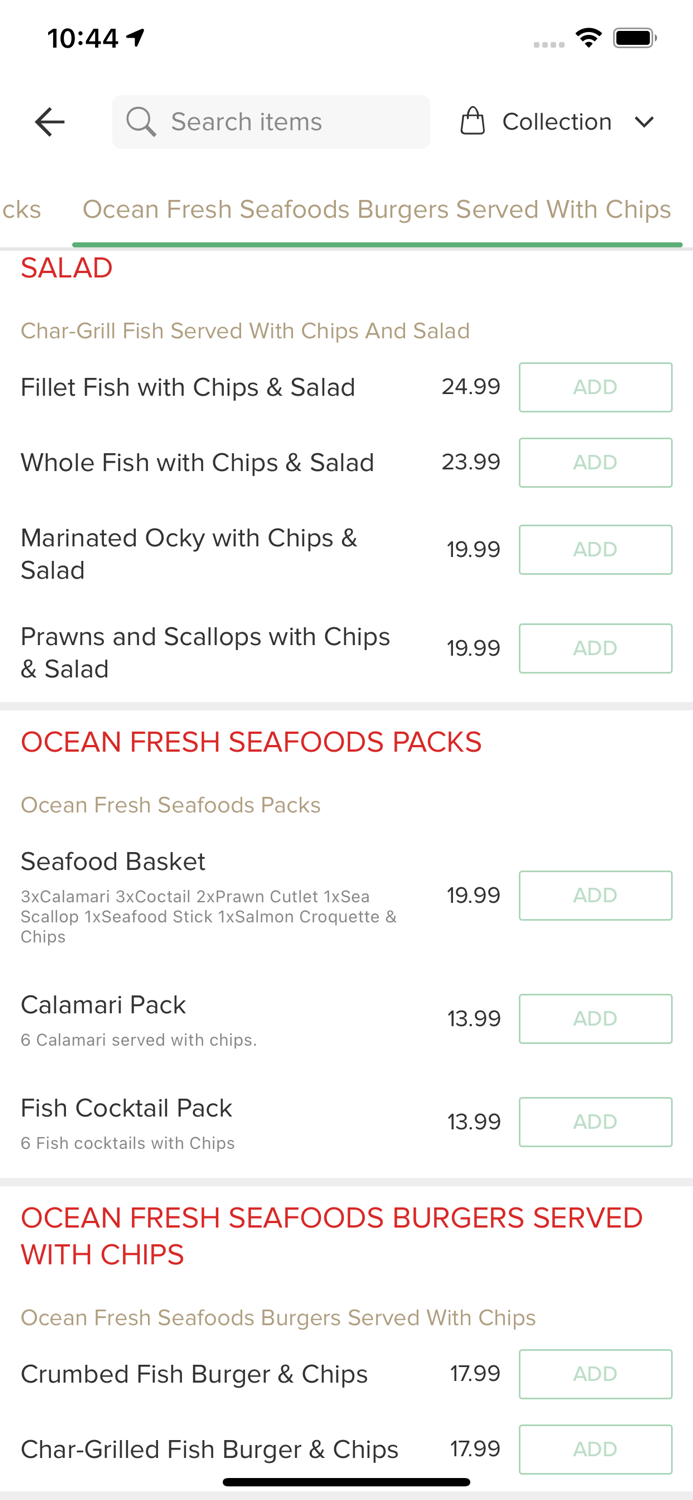 Ocean Fresh Seafoods