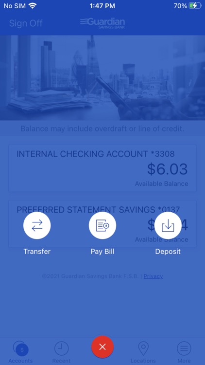 Guardian Savings Bank Mobile screenshot-3