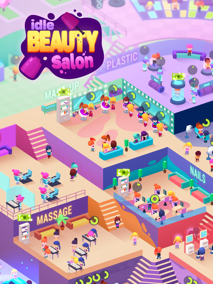Idle Beauty Salon Clicker