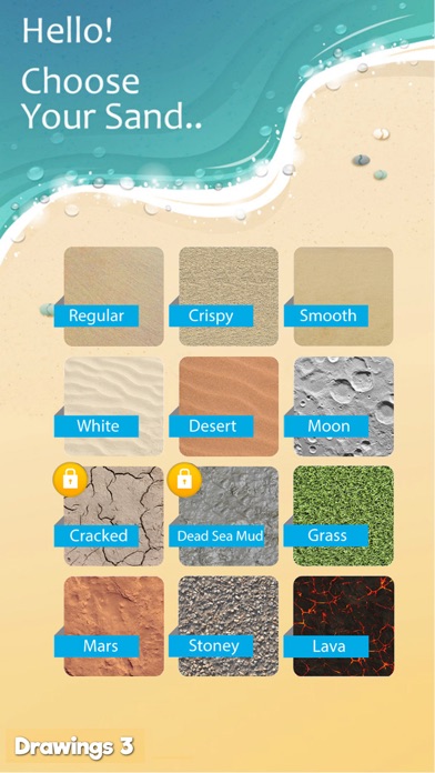 Sand Draw: Beach Wave Art Game screenshot 3