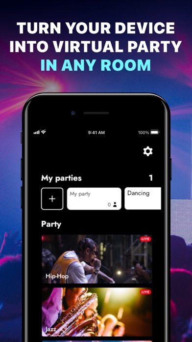 How to cancel & delete Club Lighting - Party Time from iphone & ipad 1