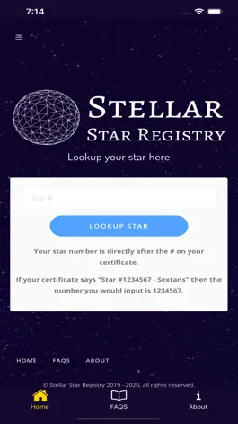Game screenshot Stellar Registry Star Finder hack