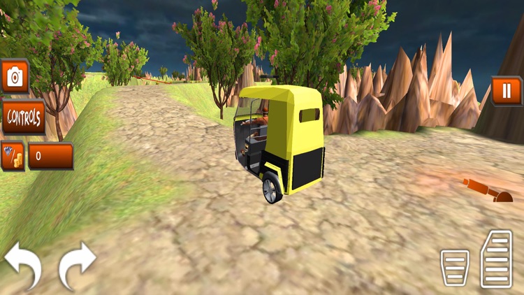OffRoad Auto Rickshaw Driving screenshot-3