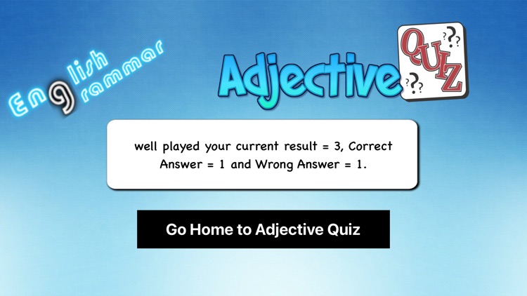 Adjective Quiz screenshot-4