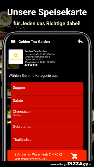 Golden Tea Garden Berlin screenshot 4