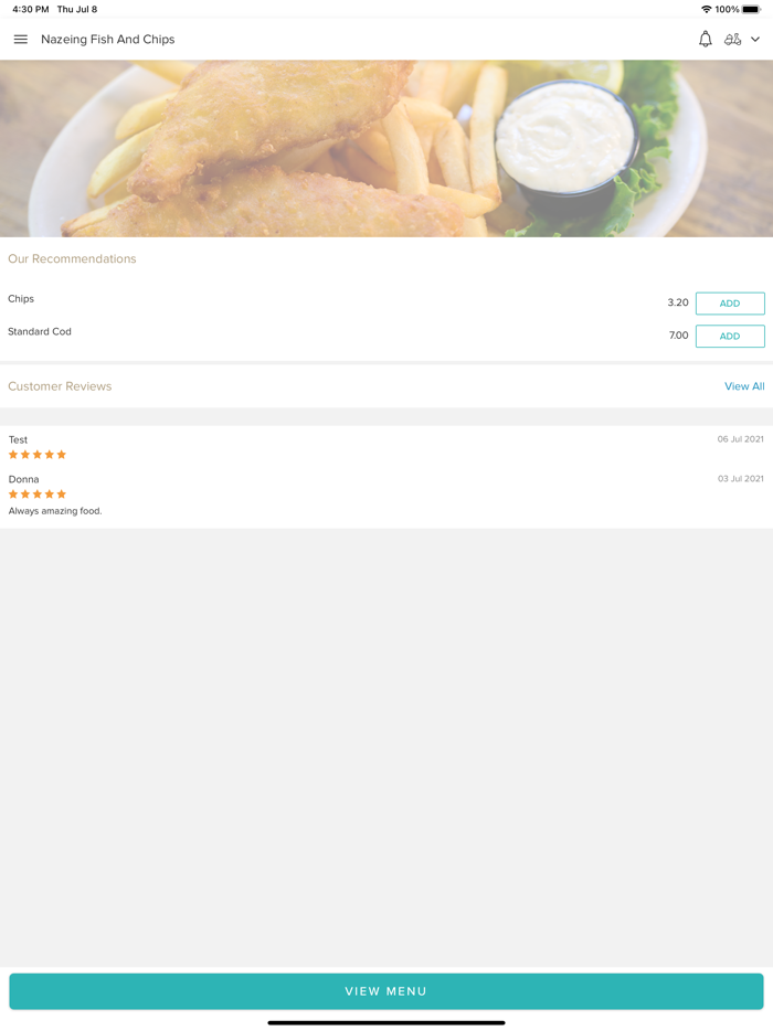 Nazeing Fish And Chips