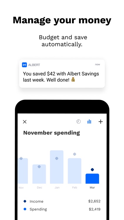 Albert: Mobile Banking screenshot-3