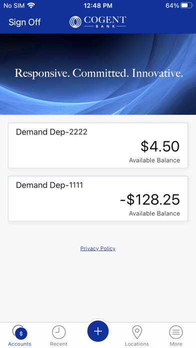 How to cancel & delete Cogent Bank from iphone & ipad 2