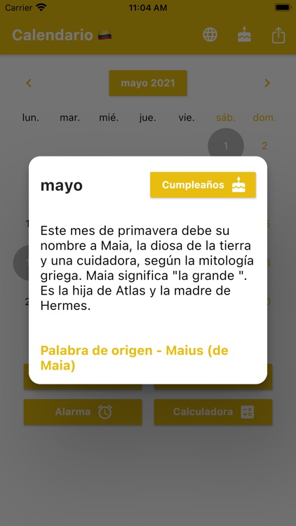 Calendario Colombia 2022 screenshot-4