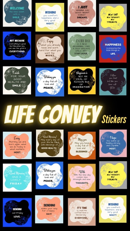 Life Convey Stickers