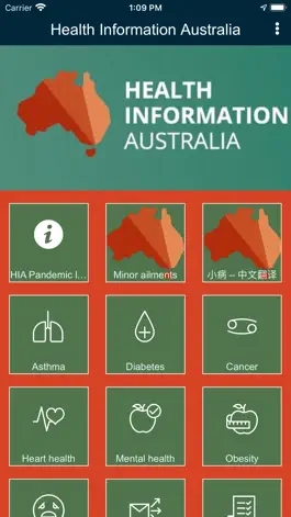 Game screenshot Health Information Australia apk