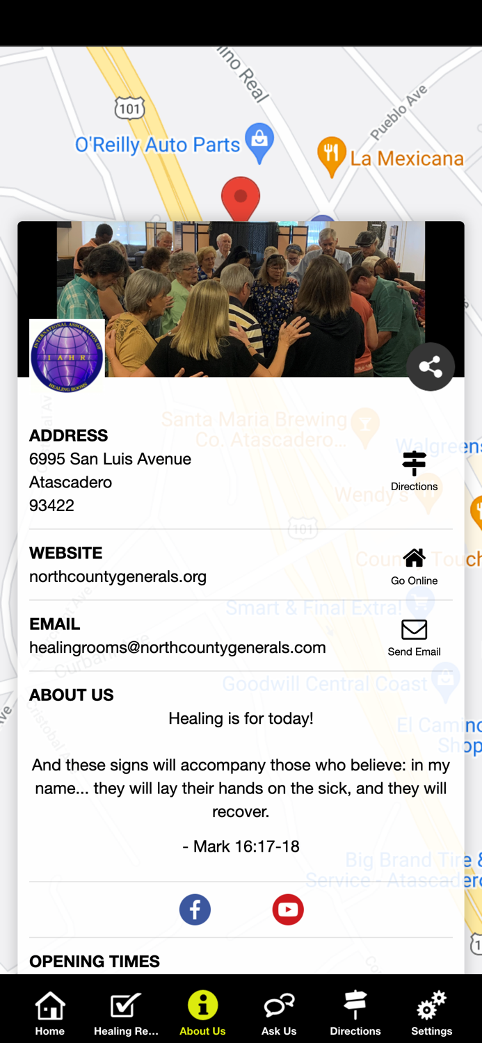 Atascadero Healing Rooms