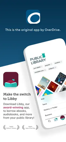 Screenshot 1 OverDrive: eBooks & audiobooks iphone